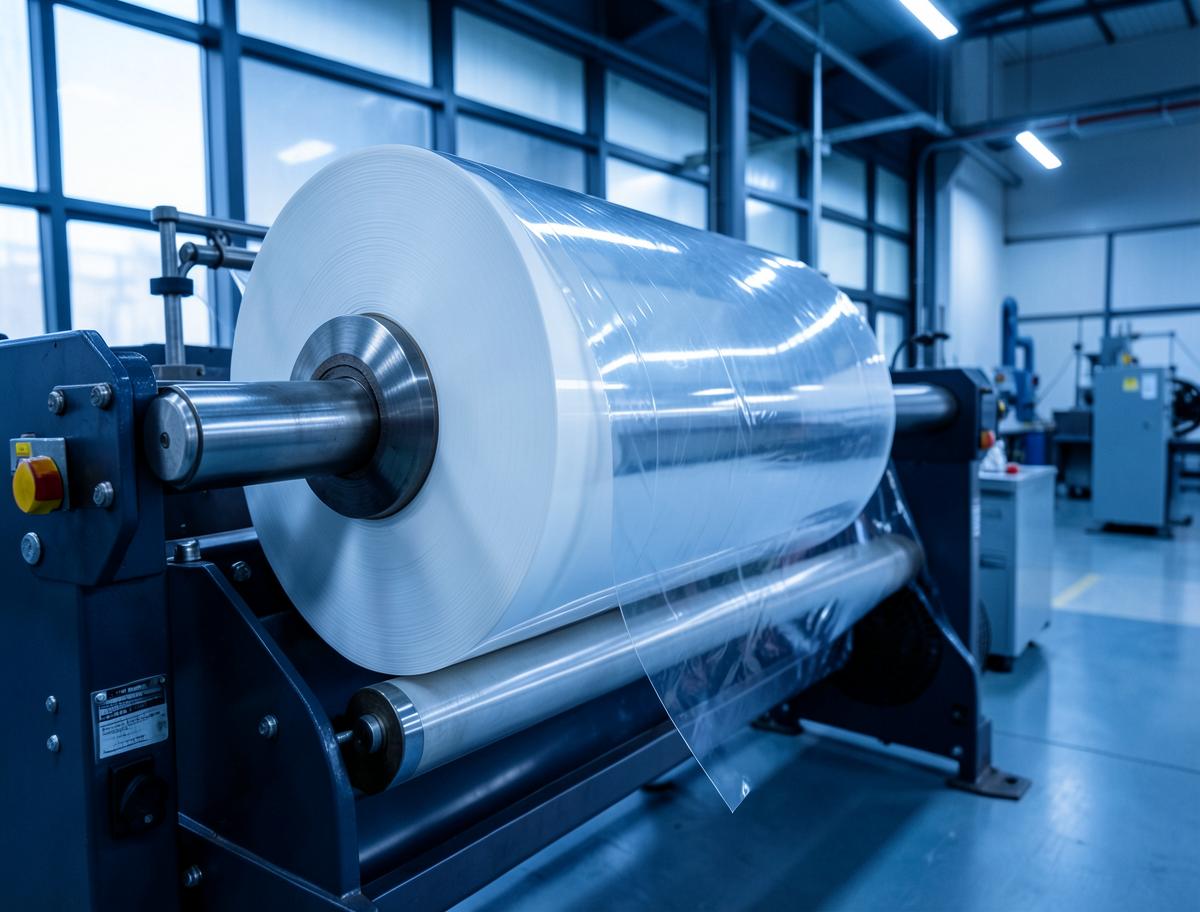 PET Film Rolls packaging produced by Moon Pack